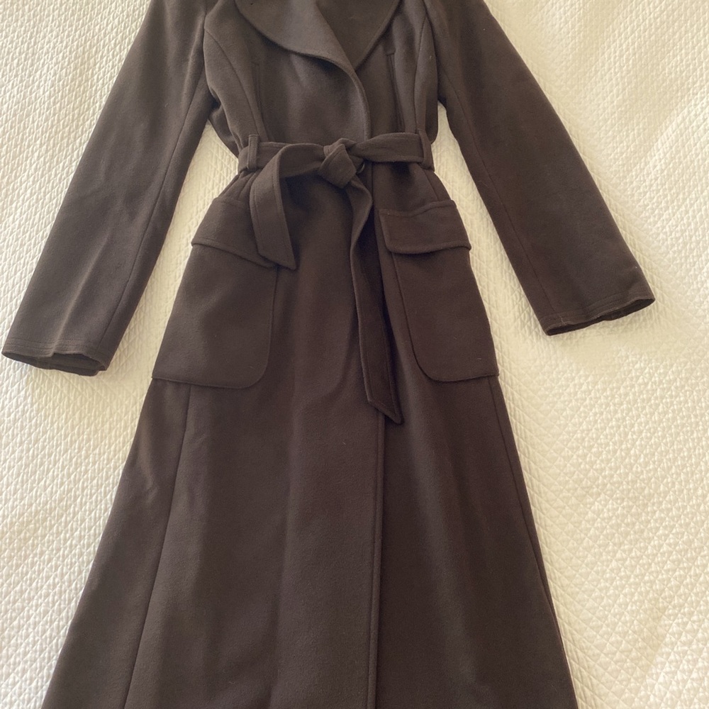 Max Mara Brown Wool trenchcoat